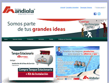 Tablet Screenshot of ferreteramandiola.com